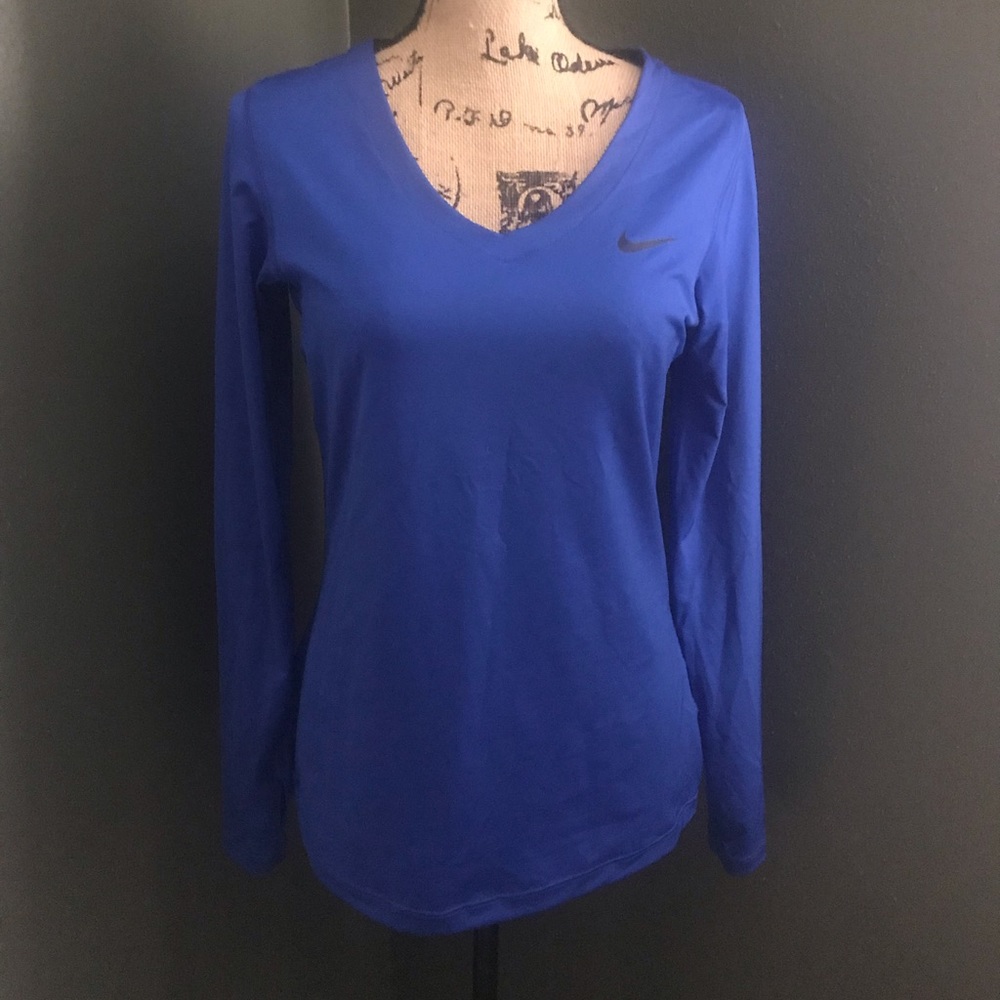 Blue long sleeve shirt